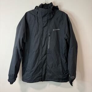 Columbia Men's Alpine Action Ski Jacket Omni Heat Graphite Black Medium